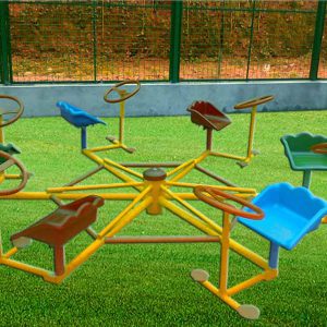 p-116-Merry Go Round 6 Seater Unique - Playground equipment manufacturers and suppliers in Thiruvananthapuram technomates